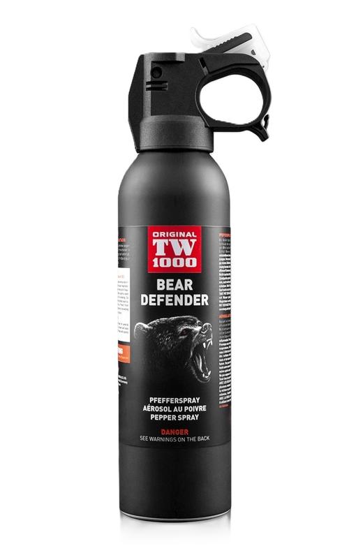 Set spray urs TW1000 bear defender si doua sprayuri autoaparare piper 50 ml