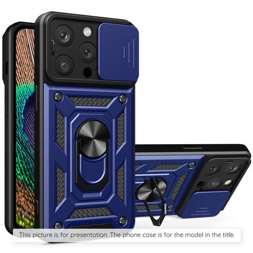 Husa pentru Motorola Moto G15 / G15 Power Techsuit CamShield (Albastru/Negru)