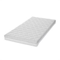 Saltea pat Lorelli Havana, 60 x 120 x 10 cm, cocos si spuma elastica, Gri