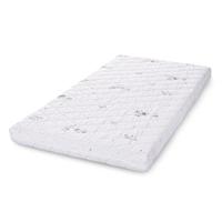 Saltea pat Lorelli Holiday, 60 x 120 x 10 cm, 2 straturi cocos si spuma elastica, Verde