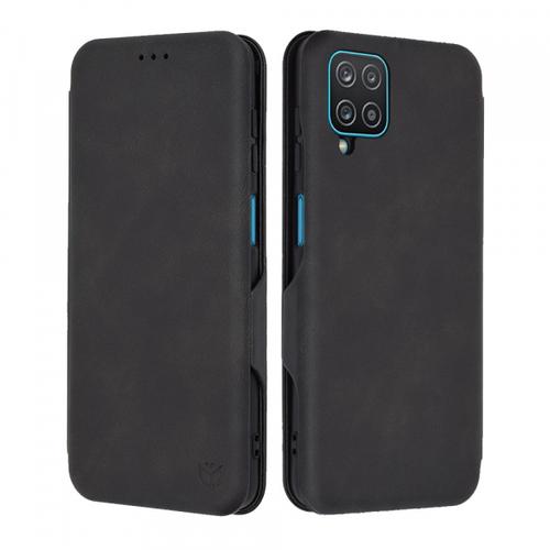 Husa pentru Samsung Galaxy A12 Nacho A127 / A12 A125, Techsuit, Safe Wallet Plus (Negru)