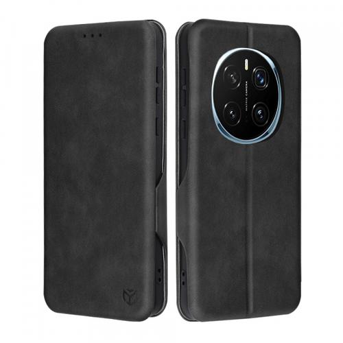 Husa pentru Honor Magic7 Pro, Techsuit Safe Wallet Plus (Negru)