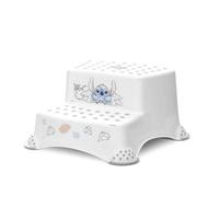 Inaltator dublu pentru baie Lorelli Disney Blue Koala, antiderapant, Alb