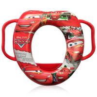 Reductor moale pentru toaleta Lorelli Disney Cars, cu manere, Rosu