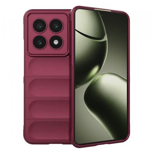 Husa pentru Xiaomi 14T, Techsuit Magic Shield (Visiniu)