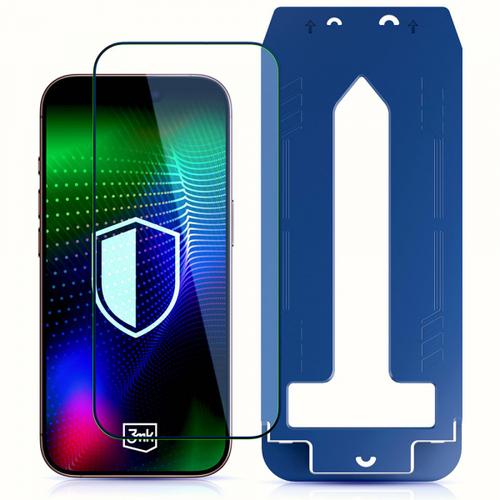Folie de protectie Ecran 3MK Hardy Ultra pentru Apple iPhone 17 Pro Max, Sticla Securizata, Full Glue