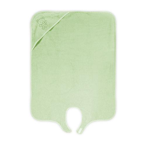 Prosop dublu de baie Lorelli, 80x100 cm, cu capison, Verde