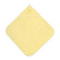 Prosop bebe cu gluga Lorelli, 80x80 cm, Galben