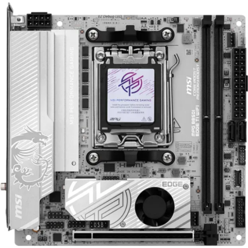 Placa de baza MSI MPG B850I EDGE TI WIFI, AMD B850, Socket AM5, mITX Placa de baza MSI MPG B850I EDGE TI WIFI, AMD B850, Socket AM5, mITX