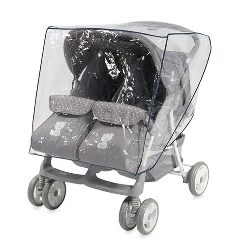 Husa de ploaie pentru carucior de gemeni Lorelli Duo, universal