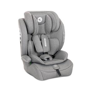 Scaun auto pentru copii Lorelli Adventure, i-Size, R129, 15 Luni-12 Ani, 76-150 cm, tetiera reglabila pe inaltime, sistem de protectie impact lateral, cotiere, calitate premium, Gri