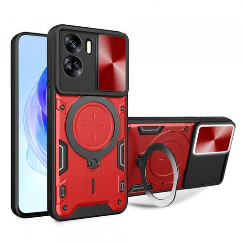 Husa pentru Honor 90 Lite, Techsuit CamGuard Pro (Rosu)