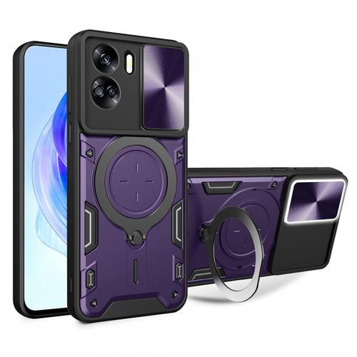 Husa pentru Honor 90 Lite, Techsuit CamGuard Pro (Mov/Negru)