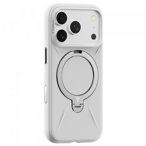 Husa MagSafe pentru Apple iPhone 17 Pro Max Torras QPRO Silicone (Alb)
