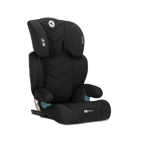 Scaun auto pentru copii Lorelli Speed GT, i-Size, Isofix, poate fi folosit ca inaltator auto, 3-12 Ani, 100-150 cm, Negru