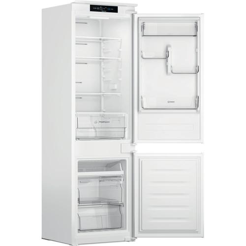 Combina frigorifica incorporabila Indesit INC18 T311, 250 l, NoFrost, Lumina LED, Clasa F, H 177 cm (Alb) Combina frigorifica incorporabila Indesit INC18 T311, 250 l, NoFrost, Lumina LED, Clasa F, H 177 cm (Alb)