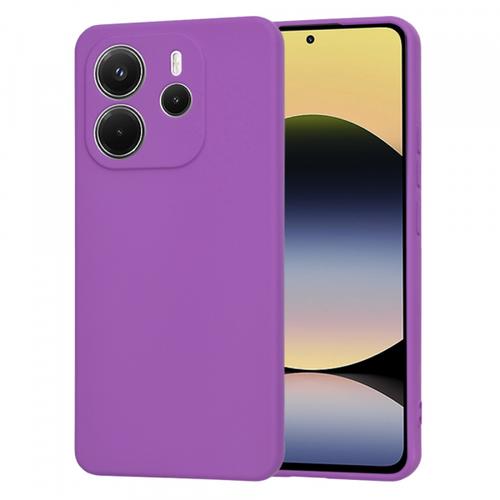 Husa pentru Xiaomi Redmi Note 14 4G (Regional), Techsuit, SoftFlex, Mov