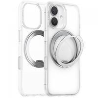 Husa MagSafe pentru Apple iPhone 17, Torras, Ostand R Fitness (Transparent)