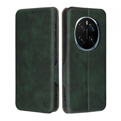 Husa pentru Honor Magic7 Pro, Techsuit Safe Wallet Plus (Verde)