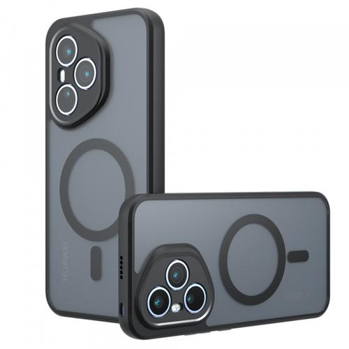 Husa MagSafe pentru Honor 400 Pro, Techsuit, PureFrost (Negru)