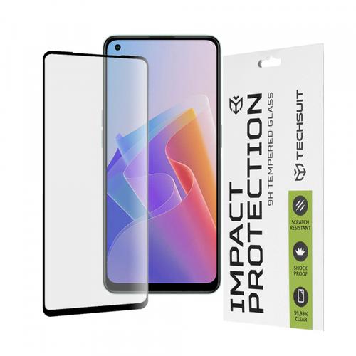 Folie de protectie Ecran Techsuit pentru Oppo Reno8 Lite / Reno7 / Reno7 Lite / Oneplus Nord N20 5G, Sticla Securizata, Full Glue, 111D