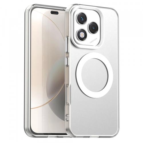 Husa MagSafe pentru Samsung Galaxy S25 FE, Techsuit, CandyCase, Alba