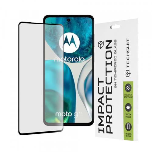 Folie de protectie Ecran Techsuit pentru Motorola Moto G52 / G82, Sticla Securizata, Full Glue, 111D
