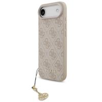 Husa Protectie Spate Guess 4G Charm Tone on Tone pentru Apple iPhone Air (Roz)