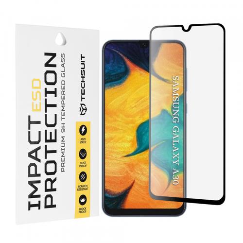 Folie de protectie Ecran Techsuit pentru Samsung Galaxy M31 M315 / M21 M215 / A50s A507 / A30s A307 / M30s M307, Sticla Securizata, Full Glue