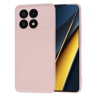 Husa pentru Xiaomi Poco X6 Pro, Techsuit, SoftFlex, Roz