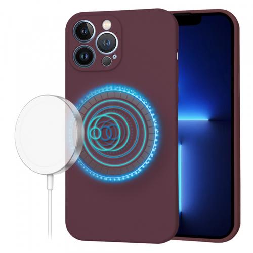 Husa MagSafe pentru Apple iPhone 13 Pro Max, Techsuit, SoftFlex, Visinie