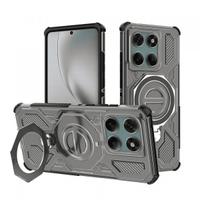 Husa pentru Motorola Edge 60 Pro, Techsuit, Carbon Shield Pro, Neagra Deschisa