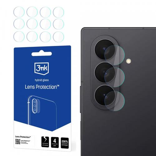 Folie de protectie Camera Spate 3MK Protection pentru Samsung Galaxy Z Fold7 F966, Sticla Securizata, Set 4 bucati