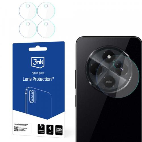 Folie de protectie Camera Spate 3MK Protection pentru Xiaomi Poco C75 / Redmi 14C, Sticla Securizata, Set 4 bucati