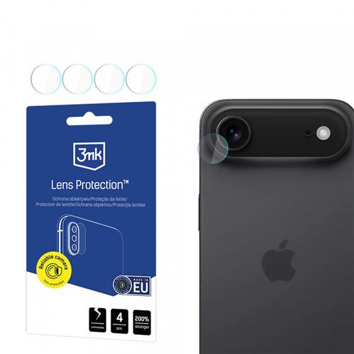 Folie de protectie Camera Spate 3MK Protection pentru Apple iPhone 17 Air, Sticla Securizata, Set 4 bucati