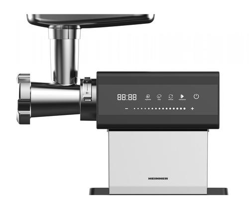 Masina de tocat HEINNER PRESTIGECHOP HMG-DTSS2500 2500 W Control Touch Angrenaj planetar (6 roti) Accesoriu rosii kibbe si carnati 2.5 kg/min Viteza variabila Functie reverse (Inox)