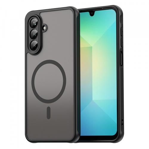 Husa MagSafe pentru Samsung Galaxy A26 A266, Techsuit, HaloFrost II, Neagra