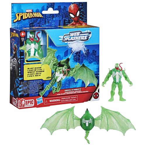 Figurina Hasbro  Marvel Spider-Man Web Splachers  Venom, Verde