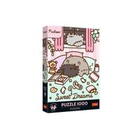 Puzzle clasic Trefl Pusheen, 1000 elemente, 48x68,3cm, 3 ani+