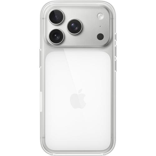 Husa de protectie spate Apple Clear Case cu MagSafe MGFT4ZM/A pentru iPhone 17 Pro (Transparent)