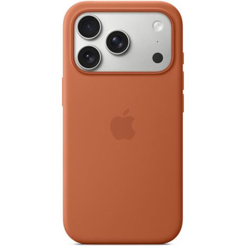 Husa de protectie spate Apple Silicone Case MGFJ4ZM/A cu MagSafe pentru iPhone 17 Pro (Maro)