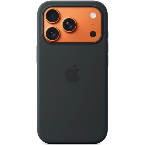 Husa de protectie spate Apple Silicone Case MGFK4ZM/A cu MagSafe pentru iPhone 17 Pro (Negru)