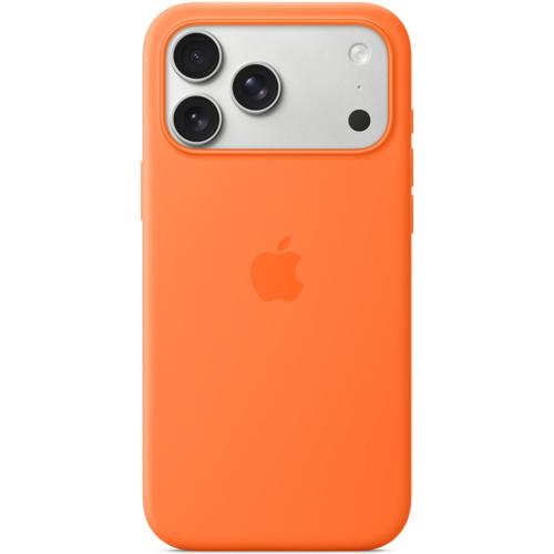 Husa de protectie spate Apple Silicone Case MGFL4ZM/A cu MagSafe pentru iPhone 17 Pro Max (Portocaliu)