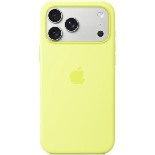 Husa de protectie spate Apple Silicone Case MGFM4ZM/A cu MagSafe pentru iPhone 17 Pro Max (Galben)