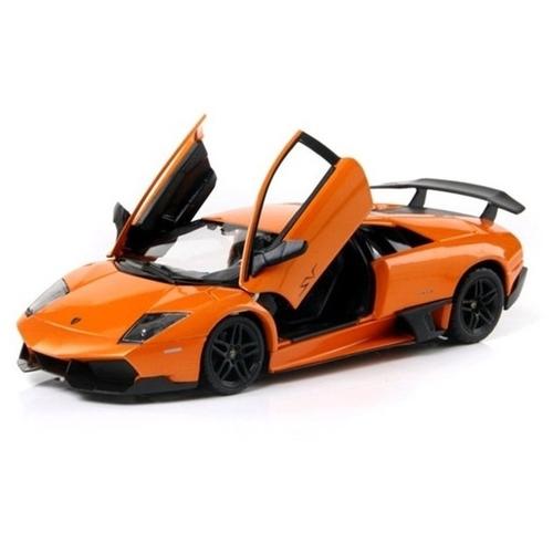 Masinuta diecast Rastar - Lamborghini Murcielago LP670-4, 1:24, Portocaliu