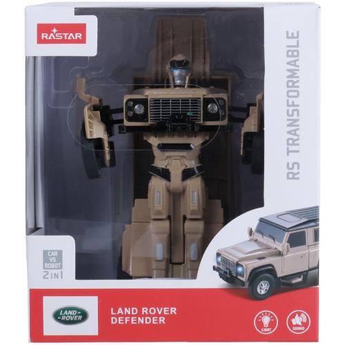Masinuta diecast Rastar - Transformable RS, Land Rover Defender, 1:32