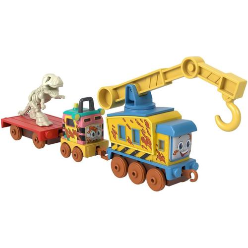 Locomotiva cu vagon Thomas & Friends - Push Along, Dino