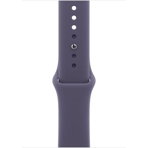 Curea Smartwatch Apple MFH14ZM/A pentru Watch 46mm, Sport Band - M/L (Mov)