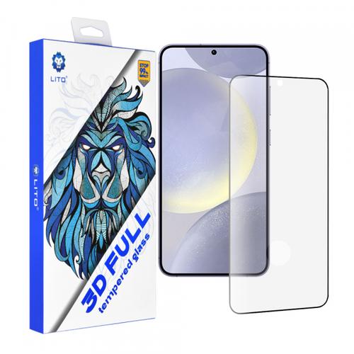Folie de protectie Ecran Lito Ultra Thin Cover pentru Samsung Galaxy S25 Edge S937 / S24+ S926, Sticla Securizata, Full Glue, 3D