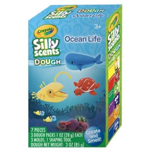 Mini set activitati cu plastilina si forme Silly Ocean life CRYA1-2596-2199